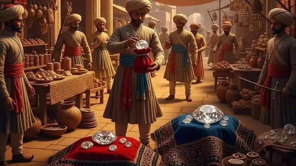 Koh-i-noor Golconda Aurangzeb