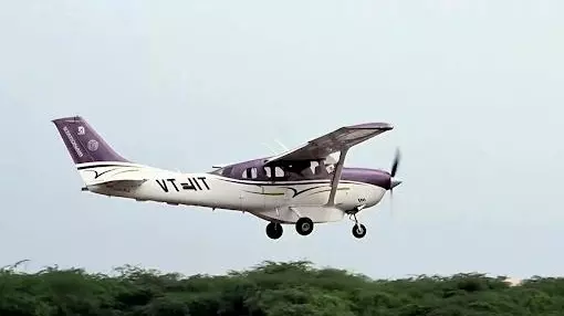 aircraft for cloud seeding