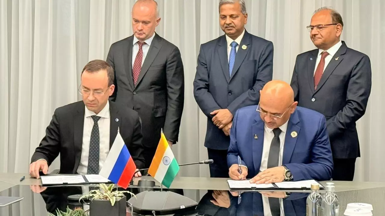 The MoU was signed in Moscow on October 27 by Prabhat Ranjan from HAL and Oleg Bogomolov from UAC