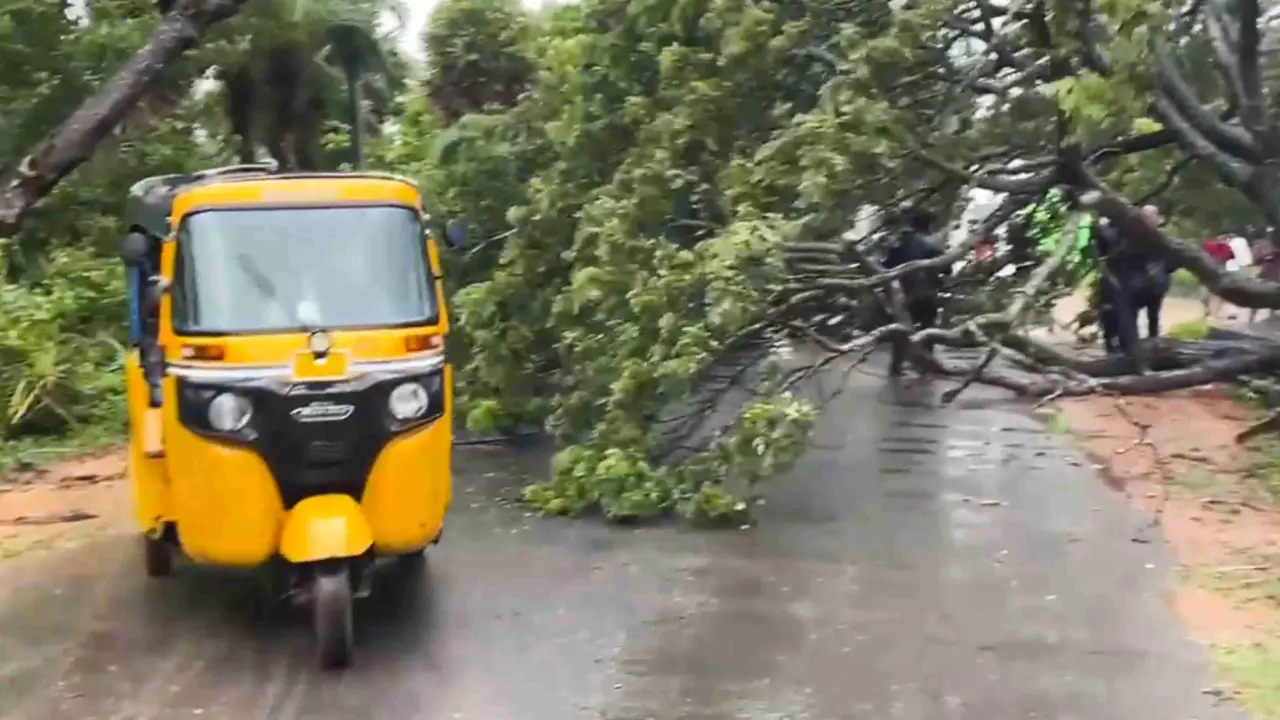 Landfall underway as Cyclone Montha hits Andhra coast, says IMD