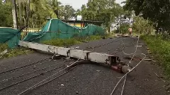 Cyclone Montha damage in Machilipatnam