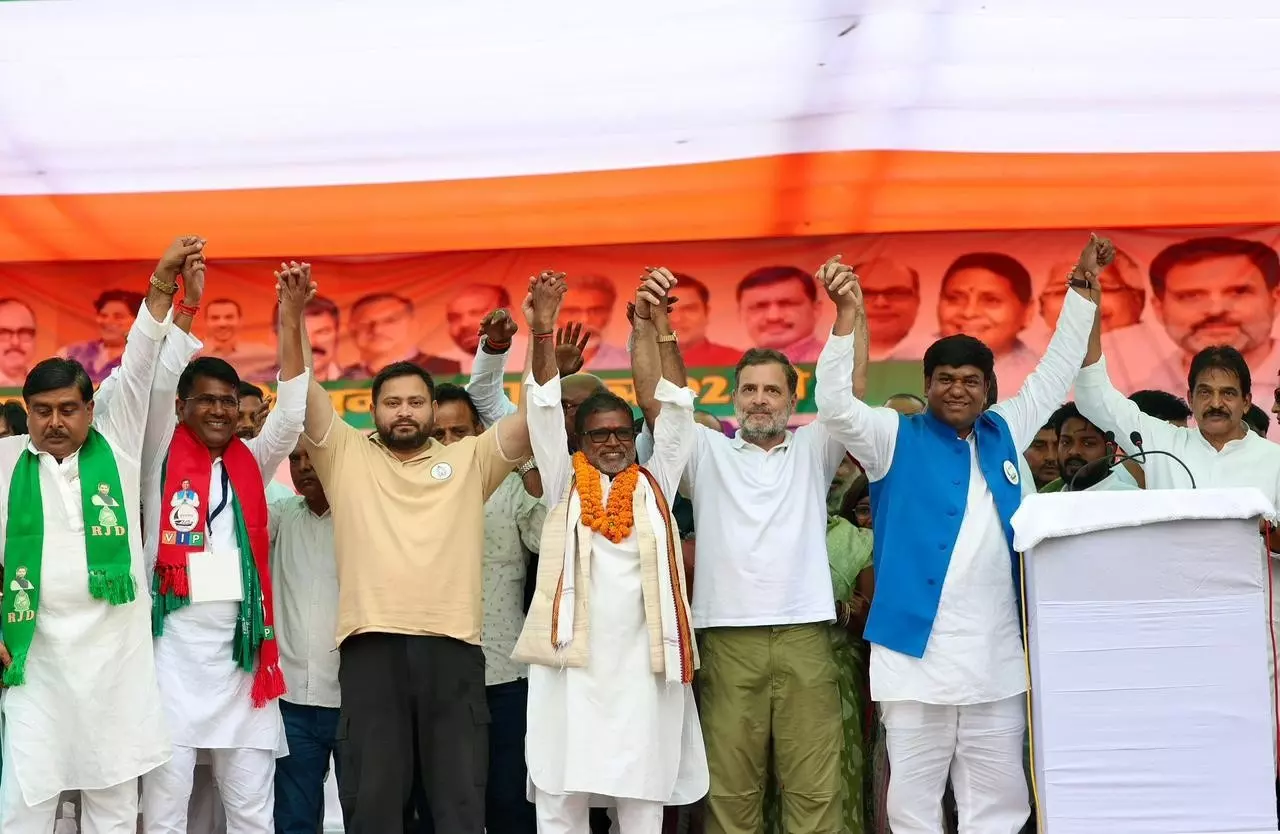 Bihar Assembly polls, Rahul Gandhi, Tejashwi Yadav Bihar Assembly polls, Rahul Gandhi, Tejashwi Yadav