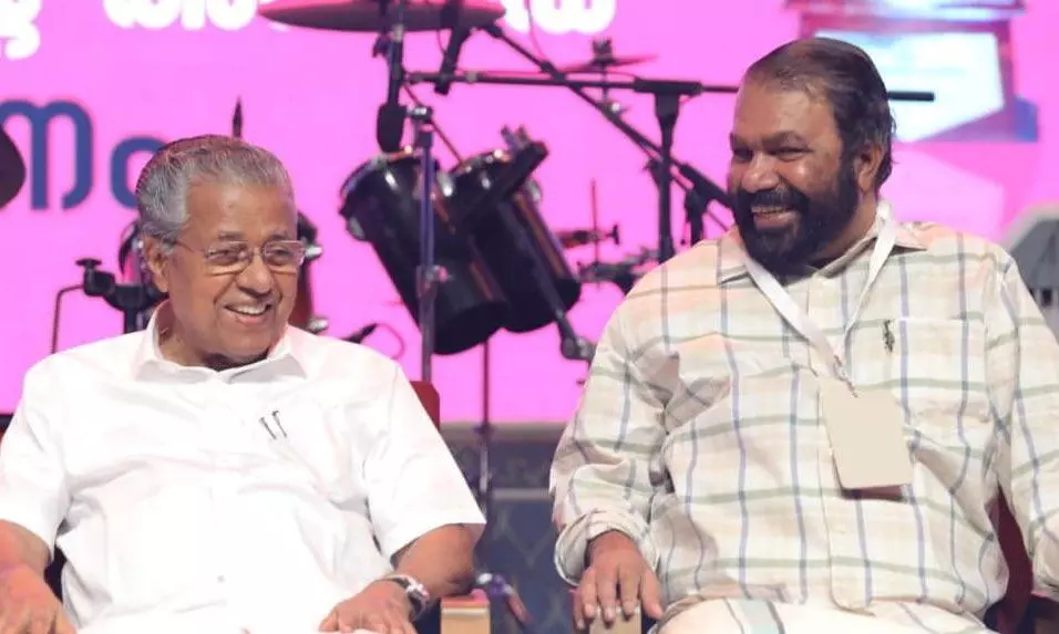 Sivankutty with Chief Minister Pinarayi Vijayan Sivankutty with Chief Minister Pinarayi Vijayan
