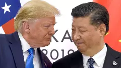 US President Donald Trump meets with Chinese President Xi Jinping