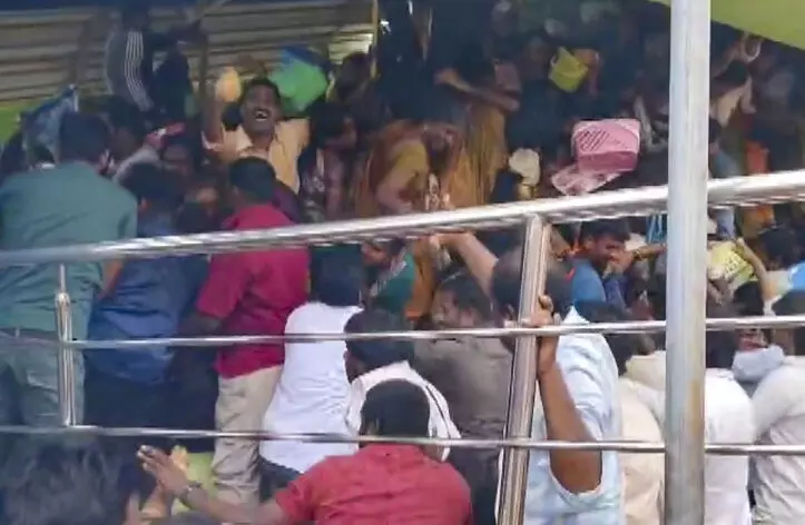 Srikakulam temple stampede Srikakulam temple stampede