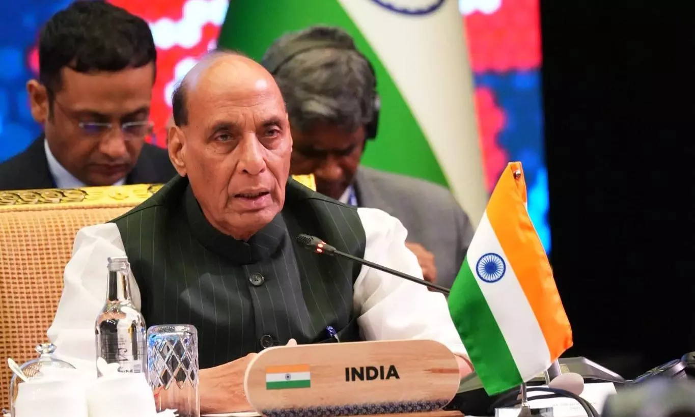 Defence Minister Rajnath Singh addressing a conclave of defence ministers of ASEAN member states Defence Minister Rajnath Singh addressing a conclave of defence ministers of ASEAN member states