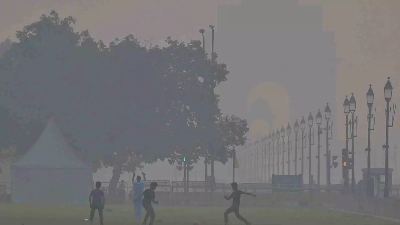 delhi pollution smog