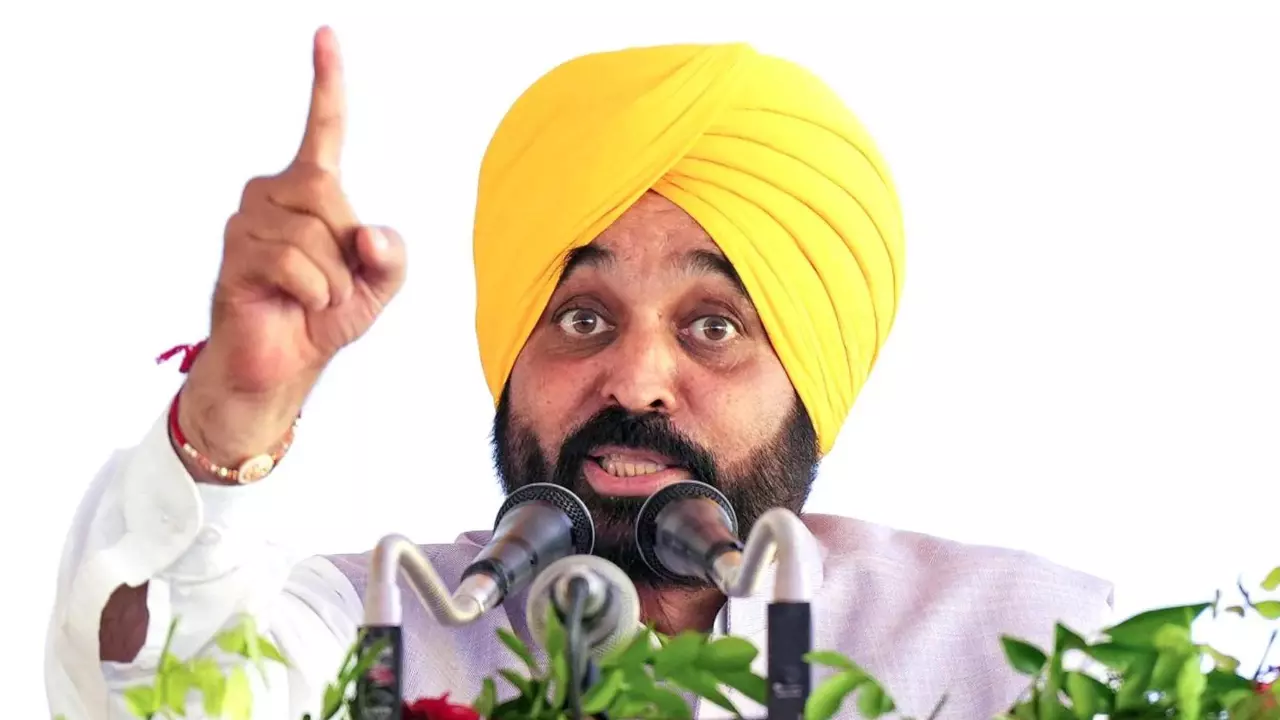 Punjab Chief Minister Bhagwant Mann