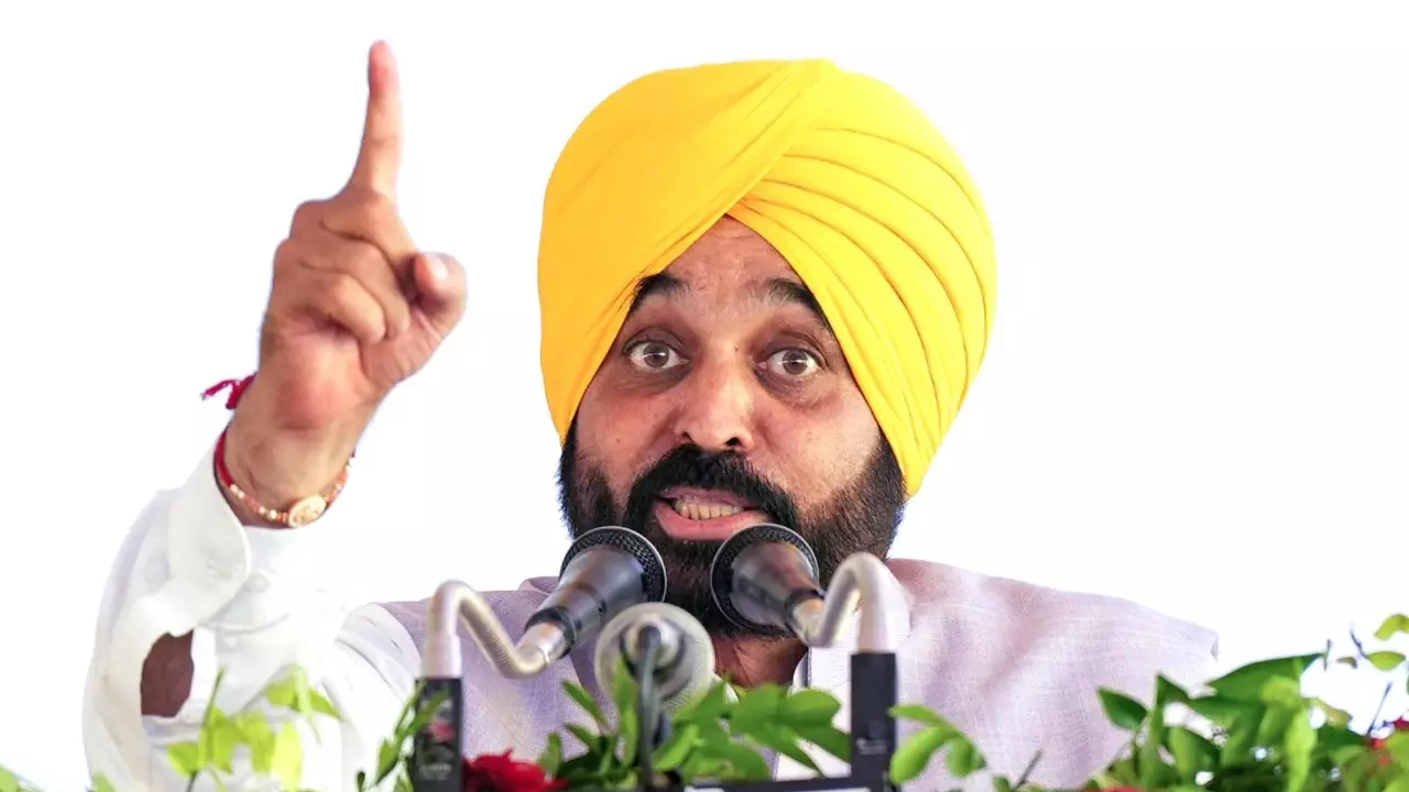 Punjab Chief Minister Bhagwant Mann