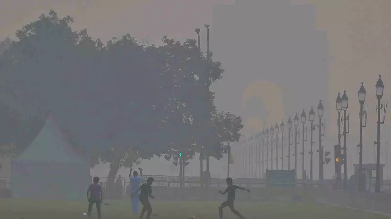 delhi pollution smog