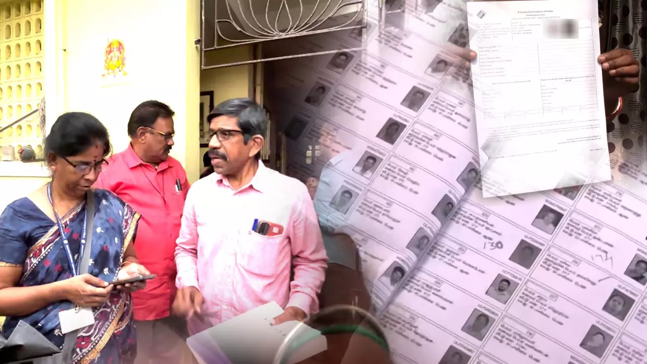 The Election Commission has launched a voter list revision drive across Tamil Nadu and 11 other states