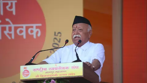 RSS chief Mohan Bhagwat