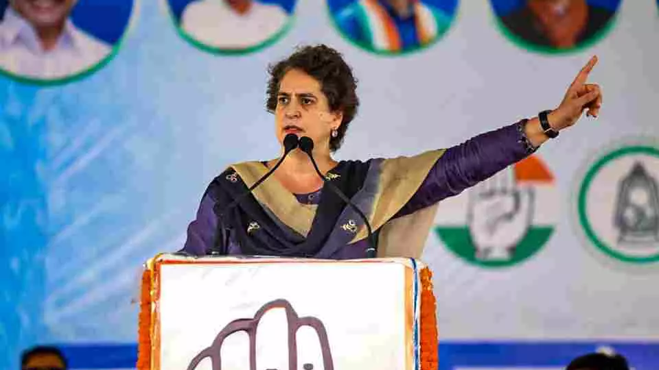 NDA wants to form govt in Bihar through vote chori, says Priyanka