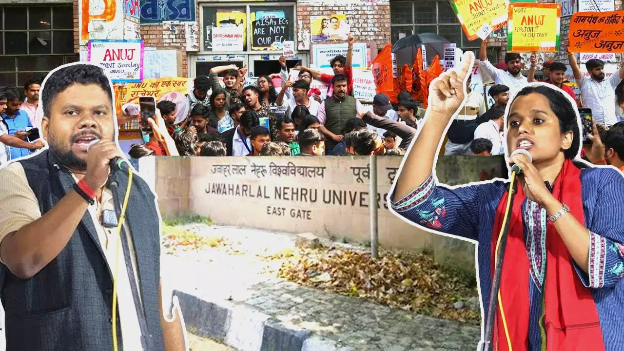 JNUSU elections: Left-ABVP locked in fierce battle amid rising student concerns