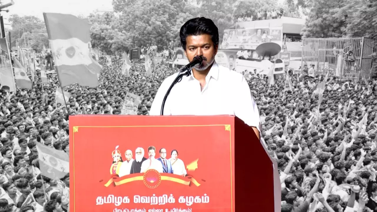 TVK declared Vijay its Chief Ministerial candidate for the 2026 Tamil Nadu elections