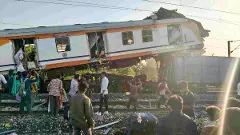 Train collided with a goods train near Bilaspur railway station