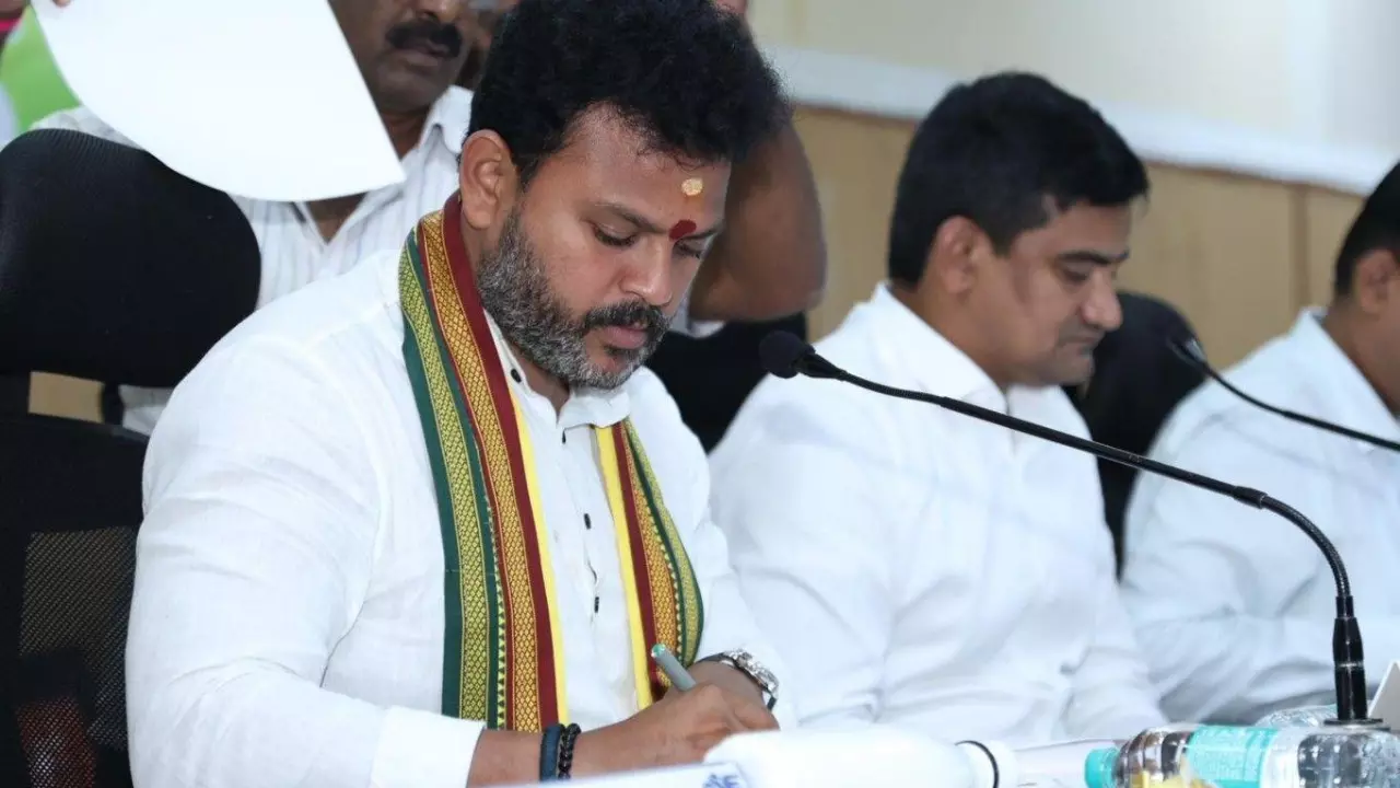 Union Minister Ram Mohan Naidu