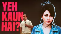 Brazilian woman and Rahul Gandhi