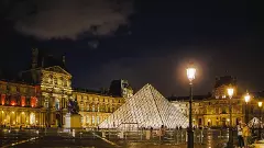 Louvre Museum stock photo Louvre Museum stock photo
