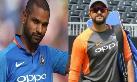 ED attaches ₹11,14 cr assets of Suresh Raina, Shikhar Dhawan in illegal betting probe ED attaches ₹11,14 cr assets of Suresh Raina, Shikhar Dhawan in illegal betting probe