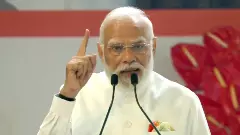 PM Modi addressed a programme in Delhi to mark 150 years of Vande Mataram