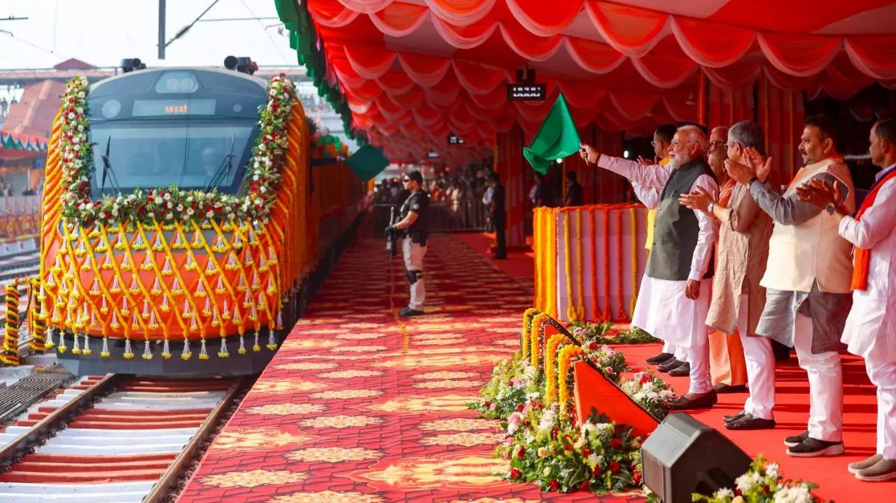 Ernakulam KSR Bengaluru Vande Bharat Express flagged off by PM Modi