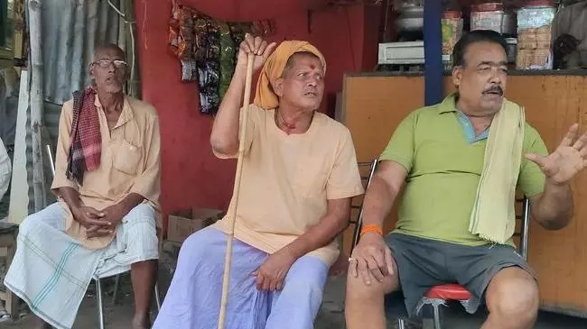 residents of Mungrar village in Supaul district, Bihar