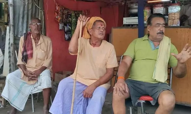 residents of Mungrar village in Supaul district, Bihar residents of Mungrar village in Supaul district, Bihar