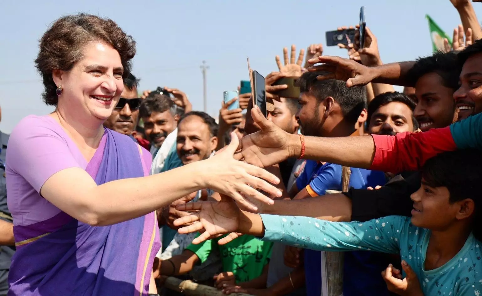 Congress Leader Priyanka Gandhi Vadra