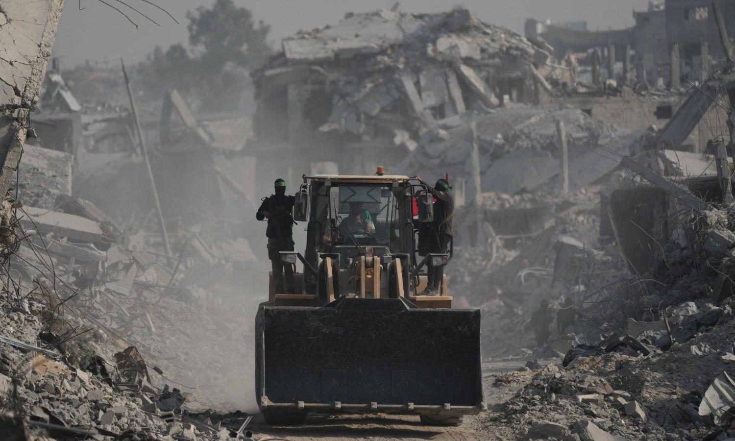 Hamas dissolves its government in Gaza under US-brokered ceasefire deal