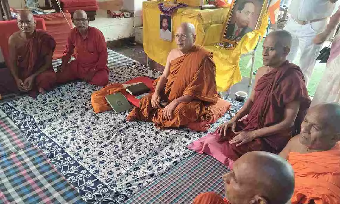 Why Buddhist monks in Gaya, Bihar want Tejashwi-led alliance to win assembly elections Why Buddhist monks in Gaya, Bihar want Tejashwi-led alliance to win assembly elections