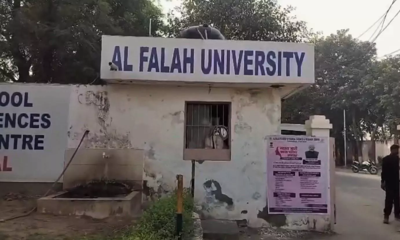massive explosives recovery was made during a raid at Al Falah Hospital in Faridabad massive explosives recovery was made during a raid at Al Falah Hospital in Faridabad