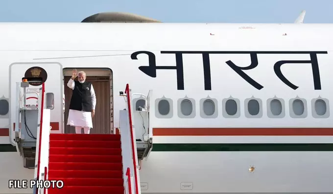 PM Modi embarks on two-day visit to Bhutan PM Modi embarks on two-day visit to Bhutan