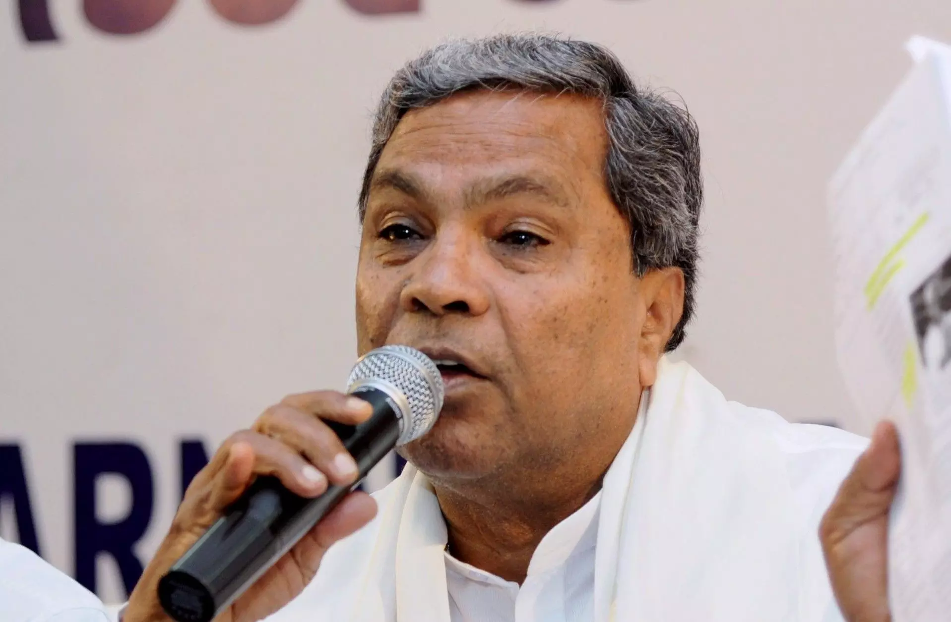 Karnataka Chief Minister Siddaramaiah. Photo: PTI Karnataka Chief Minister Siddaramaiah. Photo: PTI