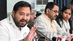Tejashwi rejects exit poll predictions of NDA calls it BJP directed