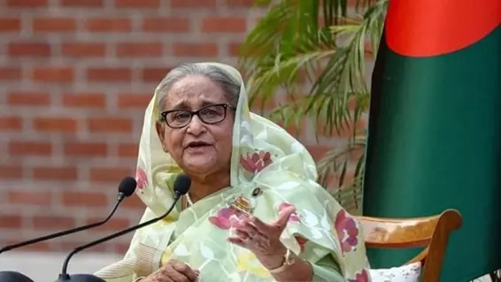 Sheikh Hasina says restoration of participatory democracy key condition for her return