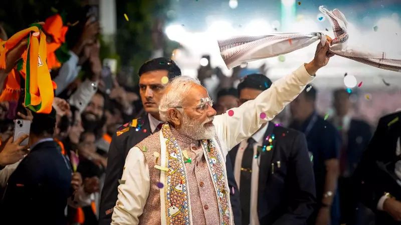 Bihar election results: ‘Katta Sarkar will never return,’ Modi says as BJP celebrates Bihar election results: ‘Katta Sarkar will never return,’ Modi says as BJP celebrates