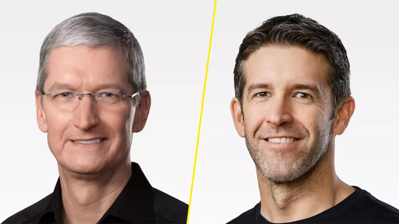 Tim Cook and John Ternus Tim Cook and John Ternus