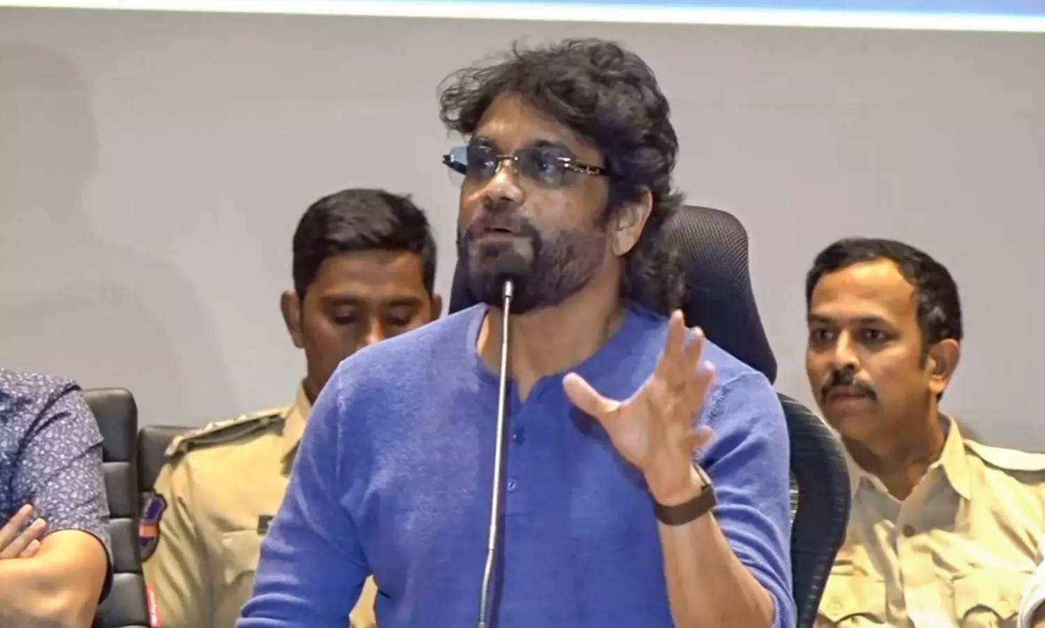 Nagarjuna press conference