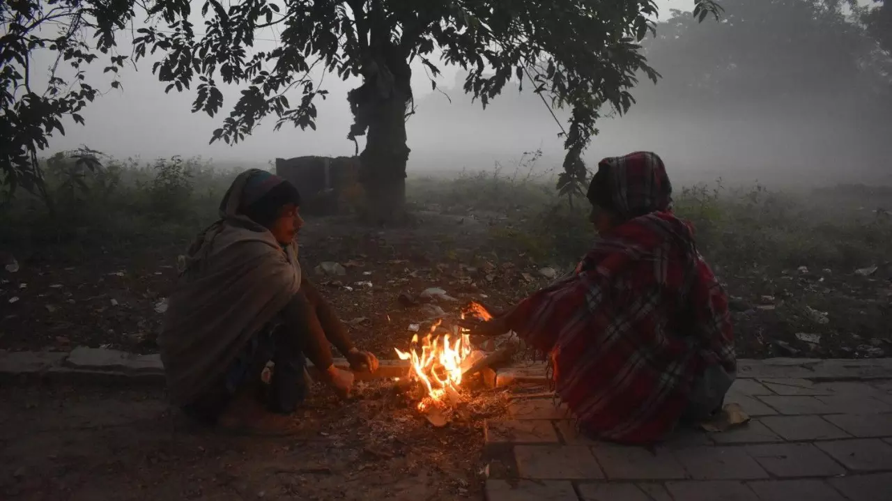 Cold wave in Telangana