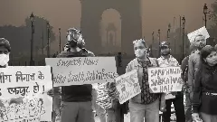 Delhi pollution protest erupts again as citizens demand right to breathe