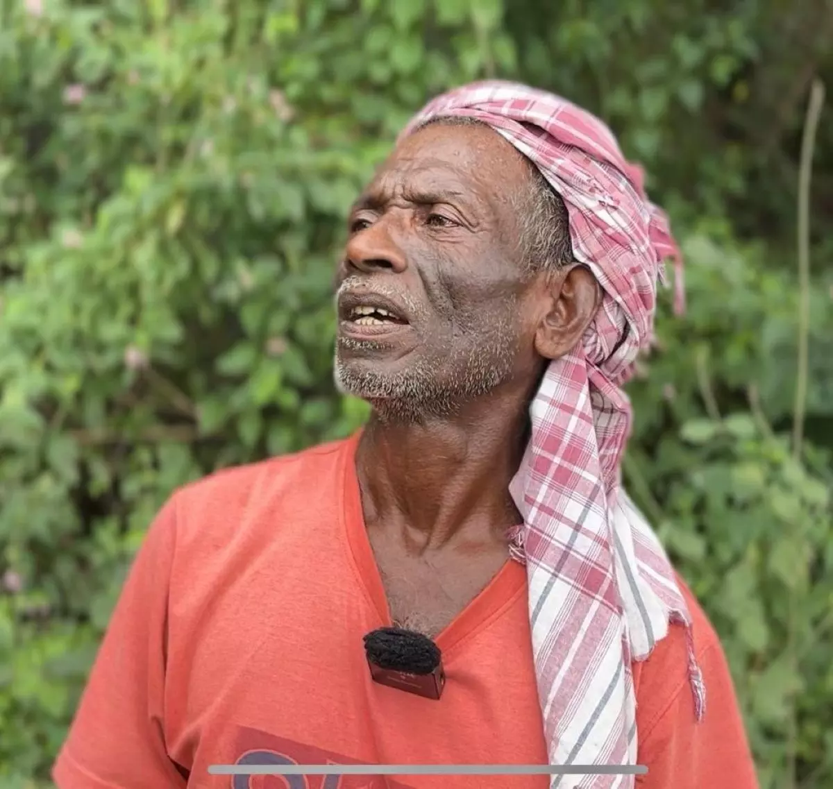Kishori Ram, a former employee at the sugar mill. Photo: Nadim Ahmed Kishori Ram, a former employee at the sugar mill. Photo: Nadim Ahmed