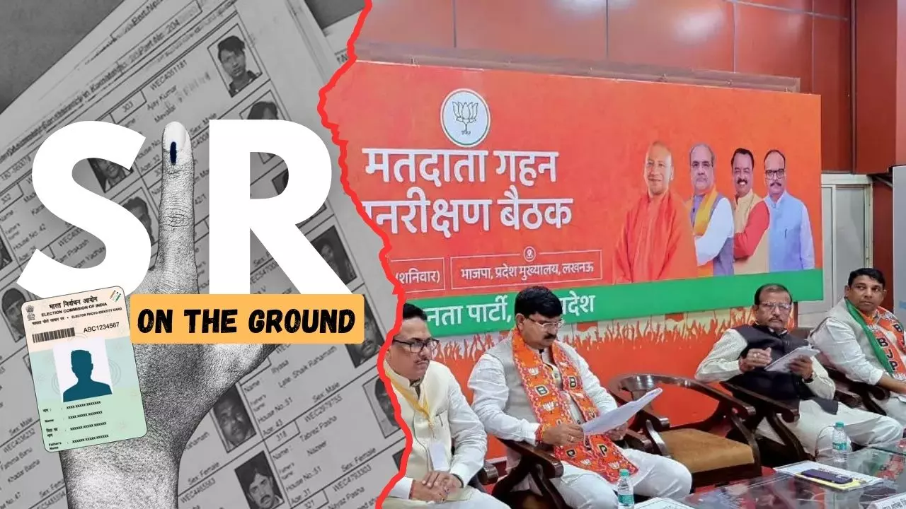 SIR begins in Uttar Pradesh: BJP rolls out ground-level strategy in all booths