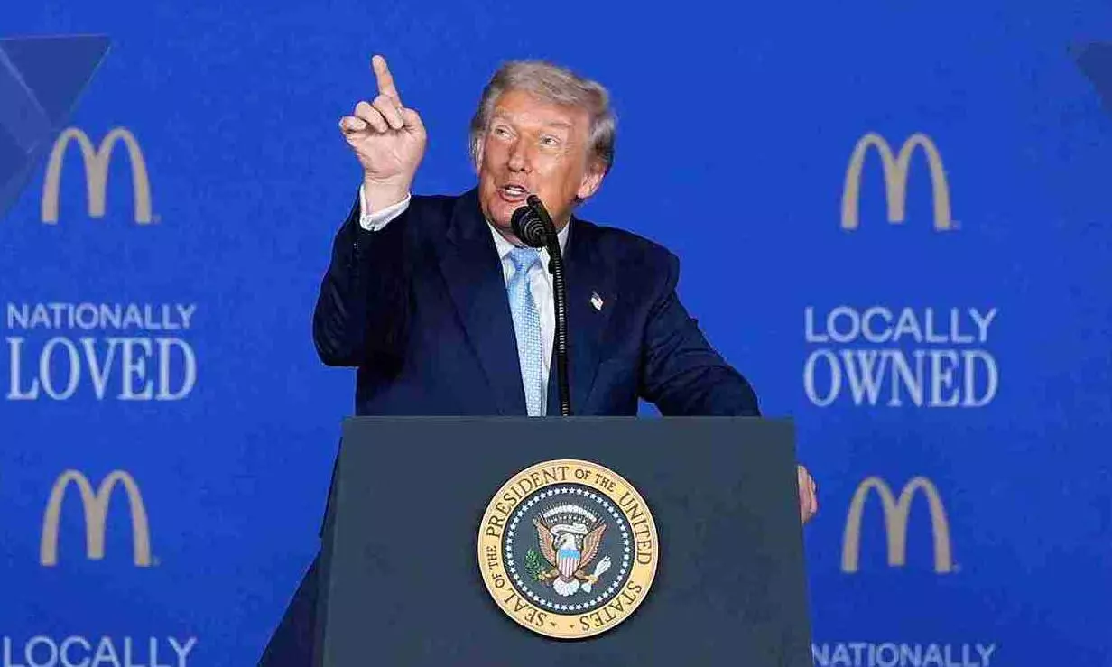 Trump’s new claim: ‘Threatened India, Pak with 350 pc tariffs to settle dispute’