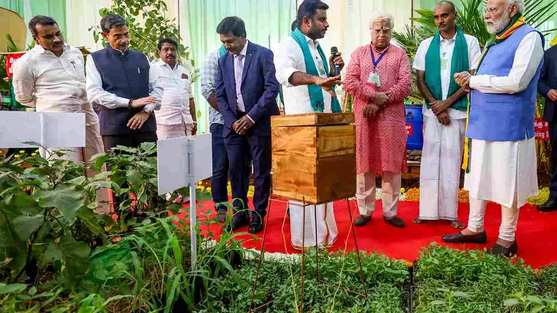 Stalin’s absence dominates Modi’s TN visit as ‘apolitical’ farming summit turns political