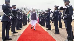 PM Modi in Johannesburg, South Africa