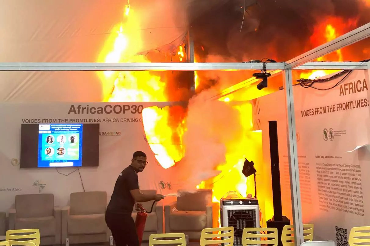 Fire at COP30 summit venue in Brazil injures 21, disrupts key climate talks