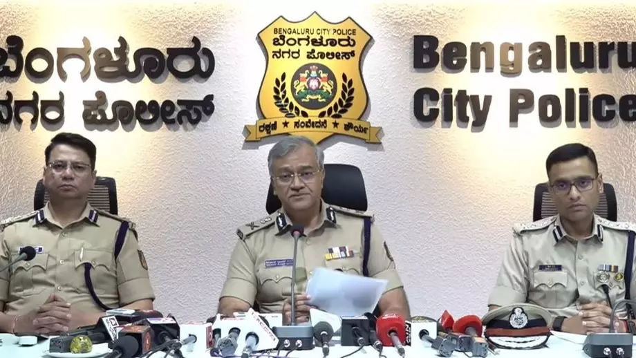 Bengaluru City Police Commissioner Seemant Kumar Singh