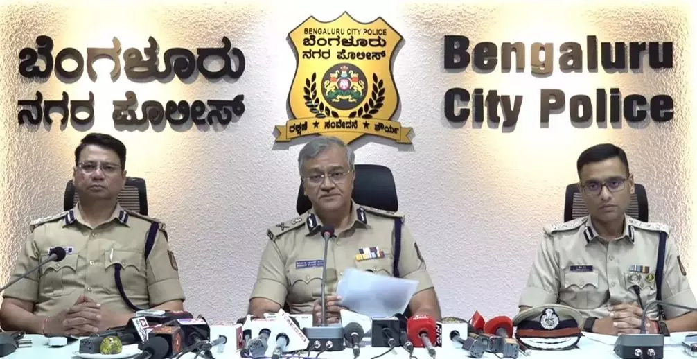 Bengaluru City Police Commissioner Seemant Kumar Singh