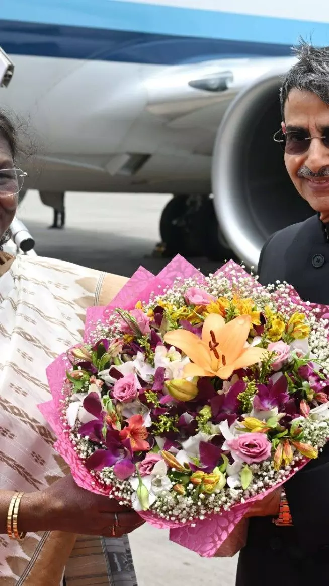 President Droupadi Murmu with Tamil Nadu Governor RN Ravi